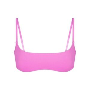 SKIMS Pink Bikini Top